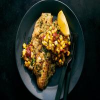 One-Pan Fish With Bacon and Sweet Corn_image
