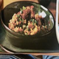 Smothered Chicken With Barley image