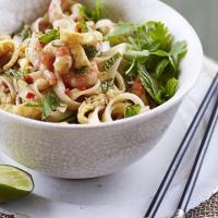 Spicy Thai prawn noodles_image