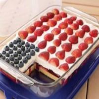 WAVE YOUR FLAG CHEESECAKE image
