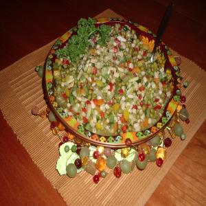 Shoepeg Corn and Baby Pea Salad image