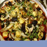 Artichoke, Asparagus, Spinach, Sun-dried Tomato, Mushroom, Onion Pizza Recipe_image
