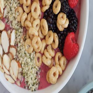 Breakfast Cereal Smoothie Bowl image