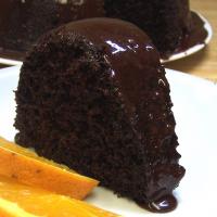 Chocolate-Orange Truffle Cake image