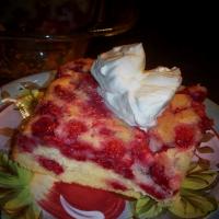 Upside-Down Raspberry Cake_image