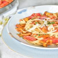 Chanterelle pasta_image