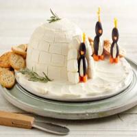 Igloo Spread with Cream Cheese Penguins_image