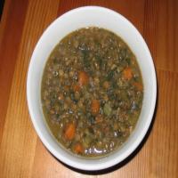 Rosemary Lentil Vegetable Soup image