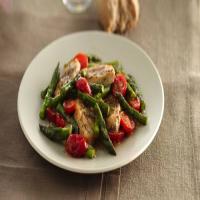 Honey-Dijon Turkey Tenderloins with Fresh Asparagus image