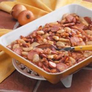 Hearty Maple Beans image