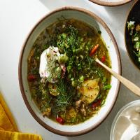 Lemony Chicken Soup With Fennel and Dill_image