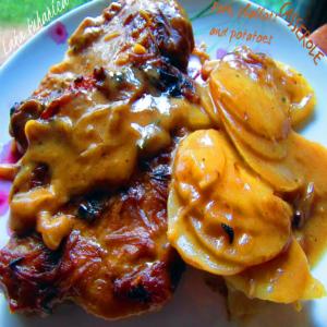 Pork Casserole With Shallots and Potatoes_image