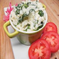 Low-Carb Cauliflower-Spinach Side Dish_image