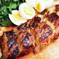 Smoked BBQ Pork with Watercress Salad_image