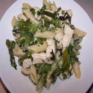 Pasta Primavera With Chicken and Asparagus_image