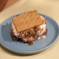 Graham Cracker and Mexican Chocolate Ice Cream Sandwich image