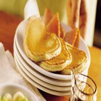 Maple-Sour Cream Pancakes image
