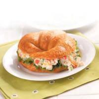 Crab Salad Croissants image