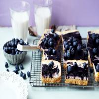 Blueberry Lemon Oreo Cheesecake Bars. image