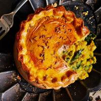 Spiced lentil & spinach pies image