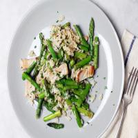 Lemon-Asparagus Chicken With Dill image