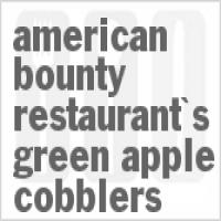 American Bounty Restaurant's Green Apple Cobblers_image