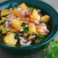 Peach Salsa with Cilantro and Lime image