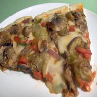 Grilled Eggplant Pizza(Vegetarian)_image