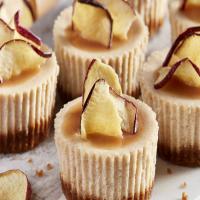 Mini Spiced Apple Cider Cheesecakes image