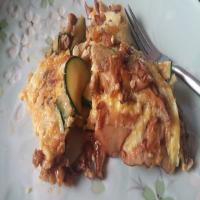 Keto Omelet with Zucchini and Chanterelle Mushrooms_image