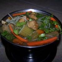 Spicy Chicken Thai Noodle Soup_image