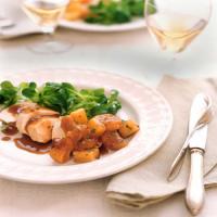 Poached Chicken with Grainy Mustard Sauce image