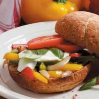 Sweet Pepper Sandwiches image