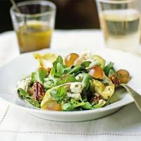 Blue cheese & grape salad with caramelised pecans image