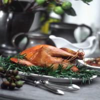 Roast Pheasant with Chestnut Fennel Fricassee_image