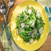 Spring Vegetable Salad with Horseradish and Lemon Vinaigrette image