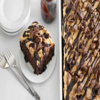 Peanut Butter-Chocolate Poke Cake_image