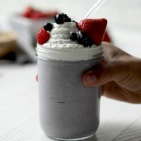 Boozy Berry Cobbler Milkshake Recipe by Tasty image