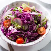 Quick Easy Red Cabbage Salad Recipe_image