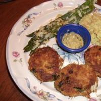 Perfect Crab Cakes With Green Onions_image