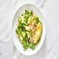 Toasted Millet Salad With Cucumber, Avocado and Lemon image