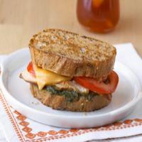 Tomato & Chicken Grilled Cheese Sandwich image