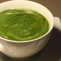 Curried Potato and Spinach Soup image
