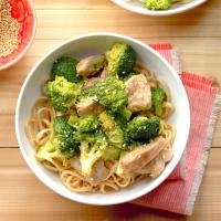 Broccoli-Pork Stir-Fry with Noodles image