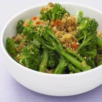 Broccoli with garlic & chilli breadcrumbs image