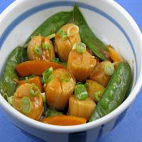Spicy Scallop and Snow Pea Stir-Fry image