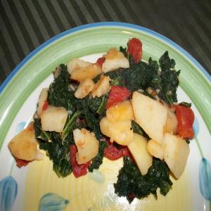Winter Greens and Potatoes_image