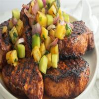 Grilled Pork Chops with Pineapple Salsa_image