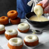 Frosted Pumpkin Doughnuts image