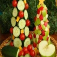 Vegetable Christmas Tree_image